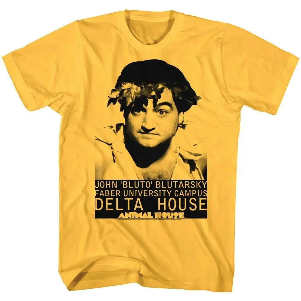 ANIMAL HOUSE T Shirt Bluto Blutarsky Mugshot Photo Comedy Movie