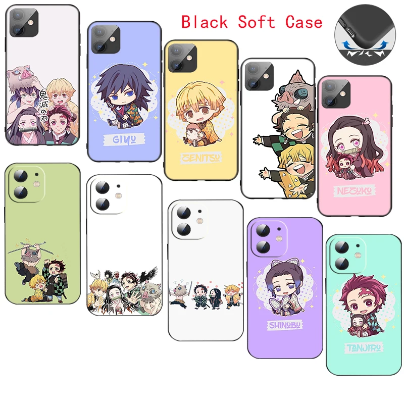 

CR2 Anime Demon Slayer Soft Silicone Case for Redmi 8 8A 9 9A 9T 9C 10 10X 10 Pro 13 4G 5G 13C 4G A3 4G Caver