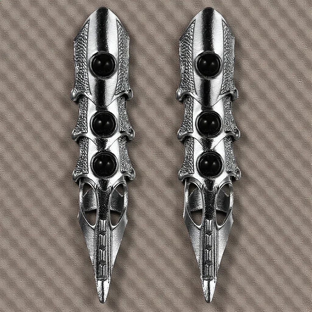 

2Pcs Skull Ring Vintage Punk Full Finger Ring with Elegant Design for Holiday Birthday Festival Gift Unisex Comfortable Fit