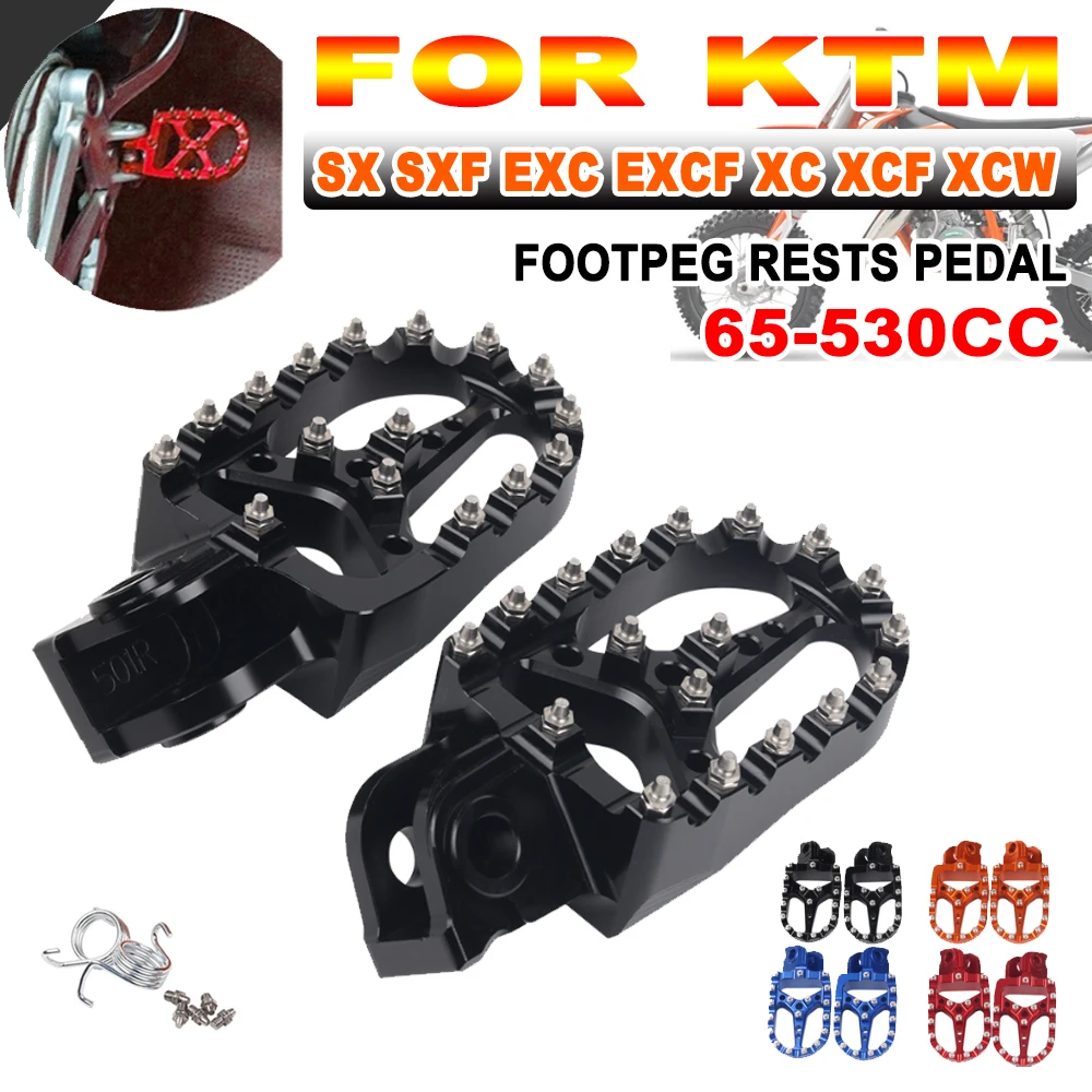 

Подножки для KTM SX SXF EXC EXCF XC XCF XCW 65 85 125 200 250 300 350 450 530 FREERIDE 250F 250R 350