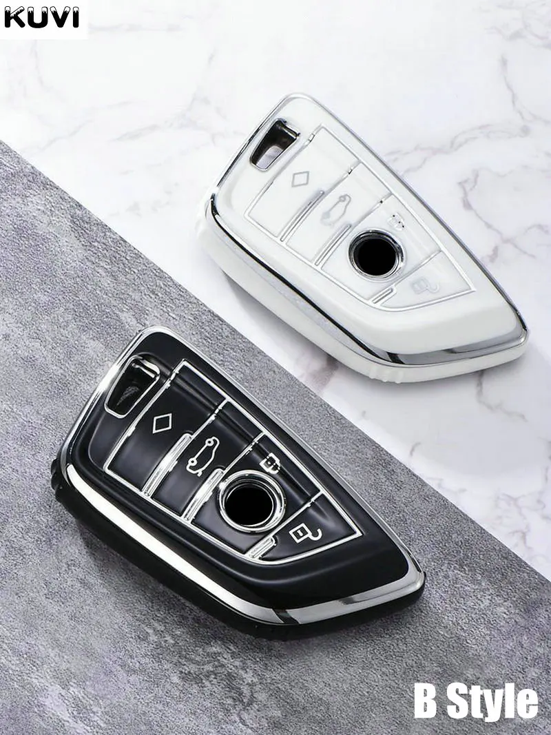 TPU Car Key Case Cover Shell Fob For BMW F30 F31 F32 F34 F20 F21 F07 F10 1 3 5 7 Series X1 X3 G01 X4 G02 X5 F15 F16 M3 M4 Etc image 4