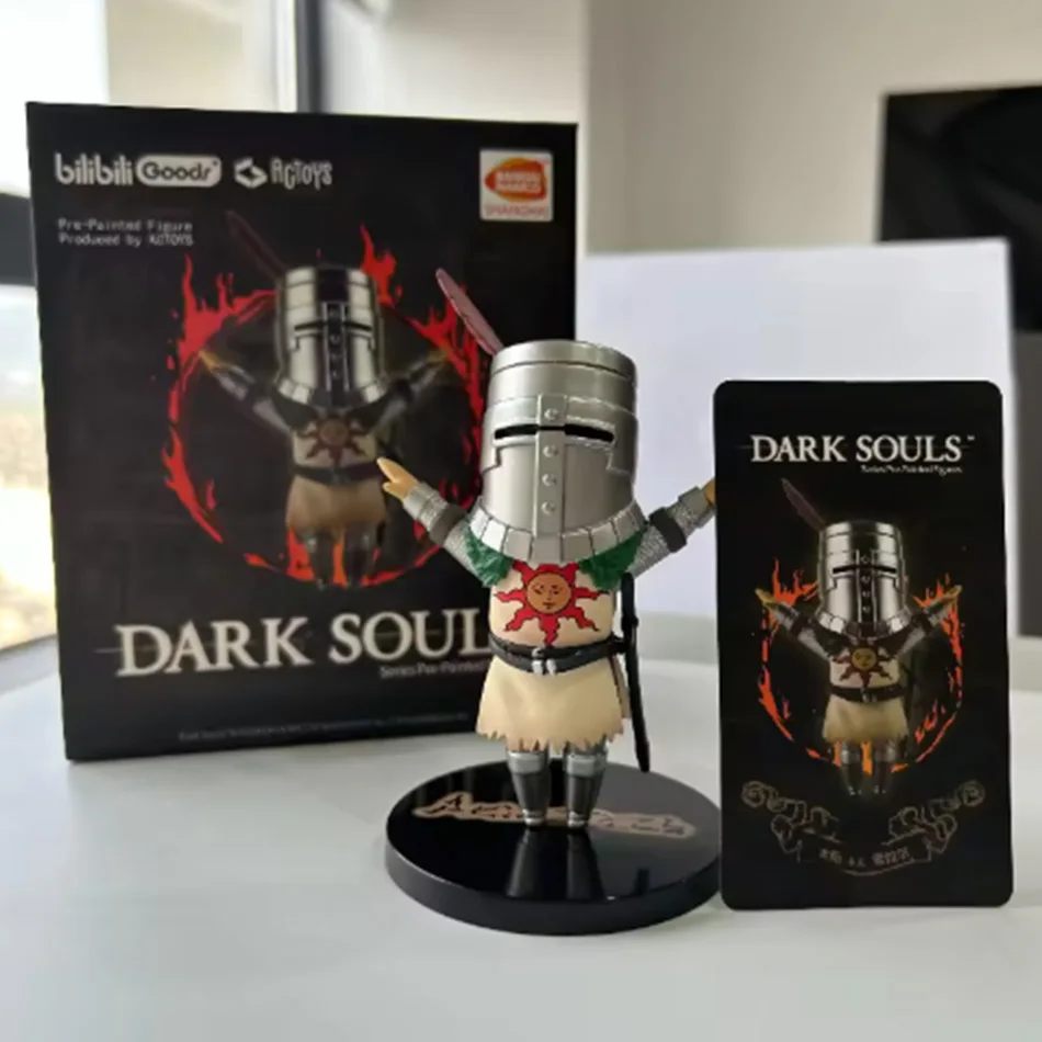 Q version Dark Souls Anime Action Figure Solaire Artorias Ornstein Fire Keeper Doll Anime Figurine Model Toys for Boy Gifts