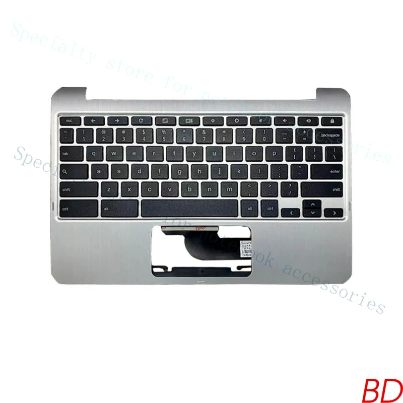

A+ FOR ASUS Chromebook Flip C100P C100PA Silver Laptop C Shell with Keyboard