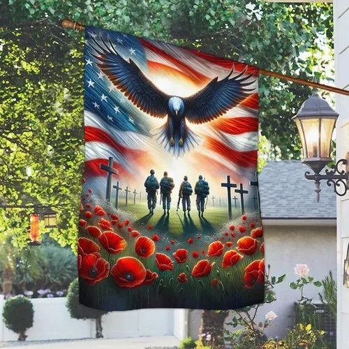 Memorial Day Honor The Fallen Veteran Flag Graden Flag RRM LLP LLX uui