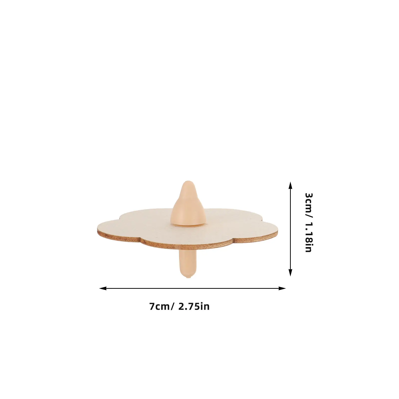 

Набор из 24 деревянных гироскопов для самостоятельной росписи, забавный детский подарок, портативный аксессуар для творчества, креативный подарок на день рождения или праздник