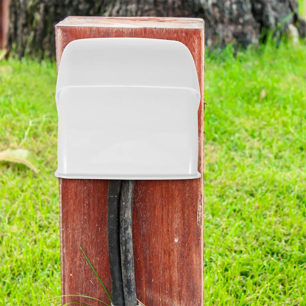 

2Pcs Weatherproof Electrical Outlet Cover Outdoor Waterproof Socket Box Splashproof Protector for Home Garden Use