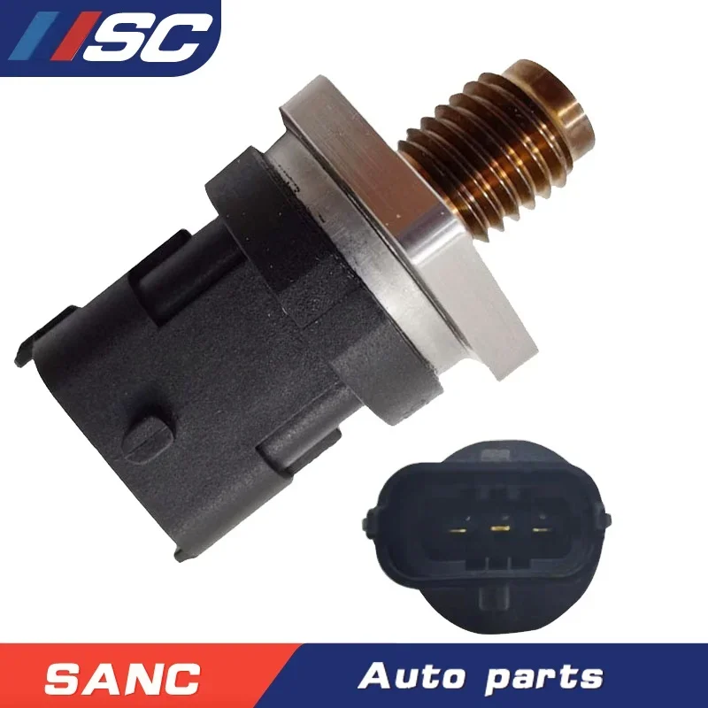 

0281002909 Common Fuel Rail Pressure Sensor For Hyundai ALFA ROMEO Citroen Fiat LANCIA PEUGEOT RENAULT OE 0281002405 0281002210