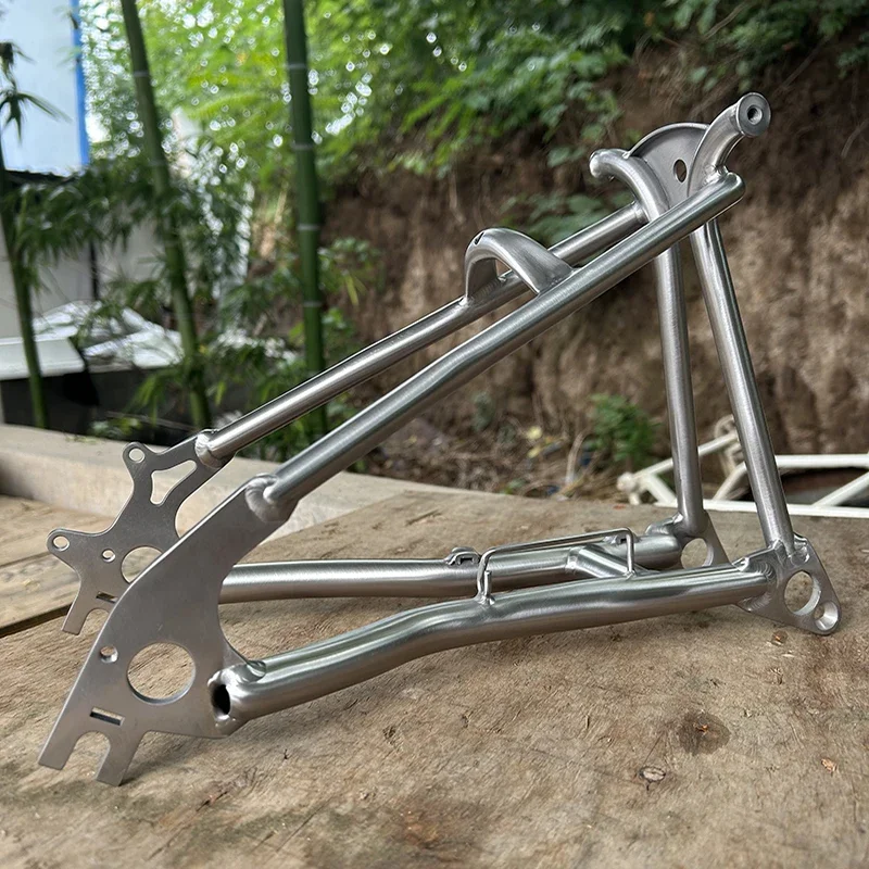 Factory Direct Titanium Folding Bike Triangle Disc Brake