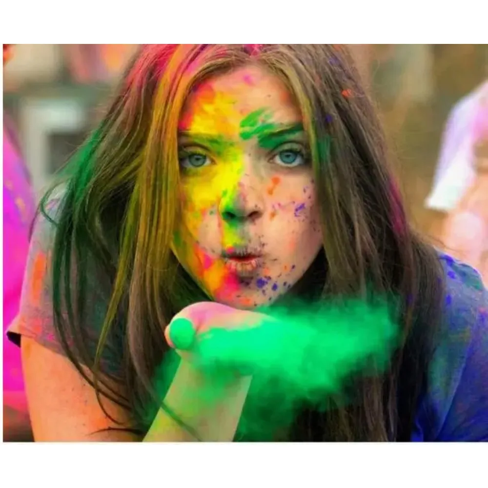5 Beutel Hochpigmentiertes Geschlecht offenbaren Pulver 8 farbige Rauchnebelpackung für Party, Festival, Hochzeit, Fotografie, Farbwurf-Dekoration