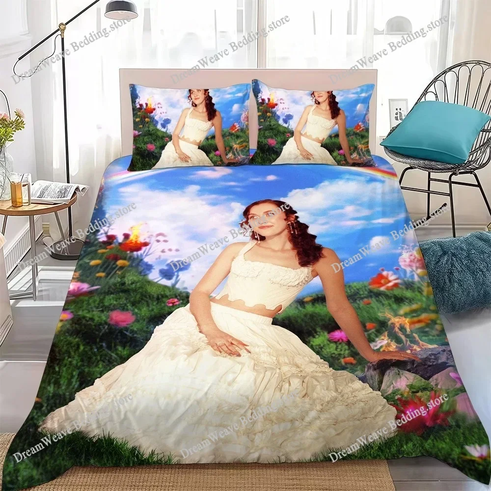 Singer E-Em BeiholdS Duvet Cover Set Home Style Bedding Soft Laundry Cotton Bed Student Dormitory Gift