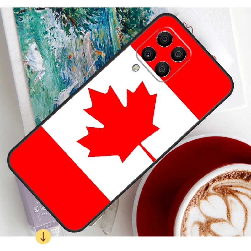 Canada Canadian Flag Case For Samsung Galaxy M14 M34 M54 M21 M51 M12 M32 M52 M13 M23 M33 M53 M20 M30s M31s Cover