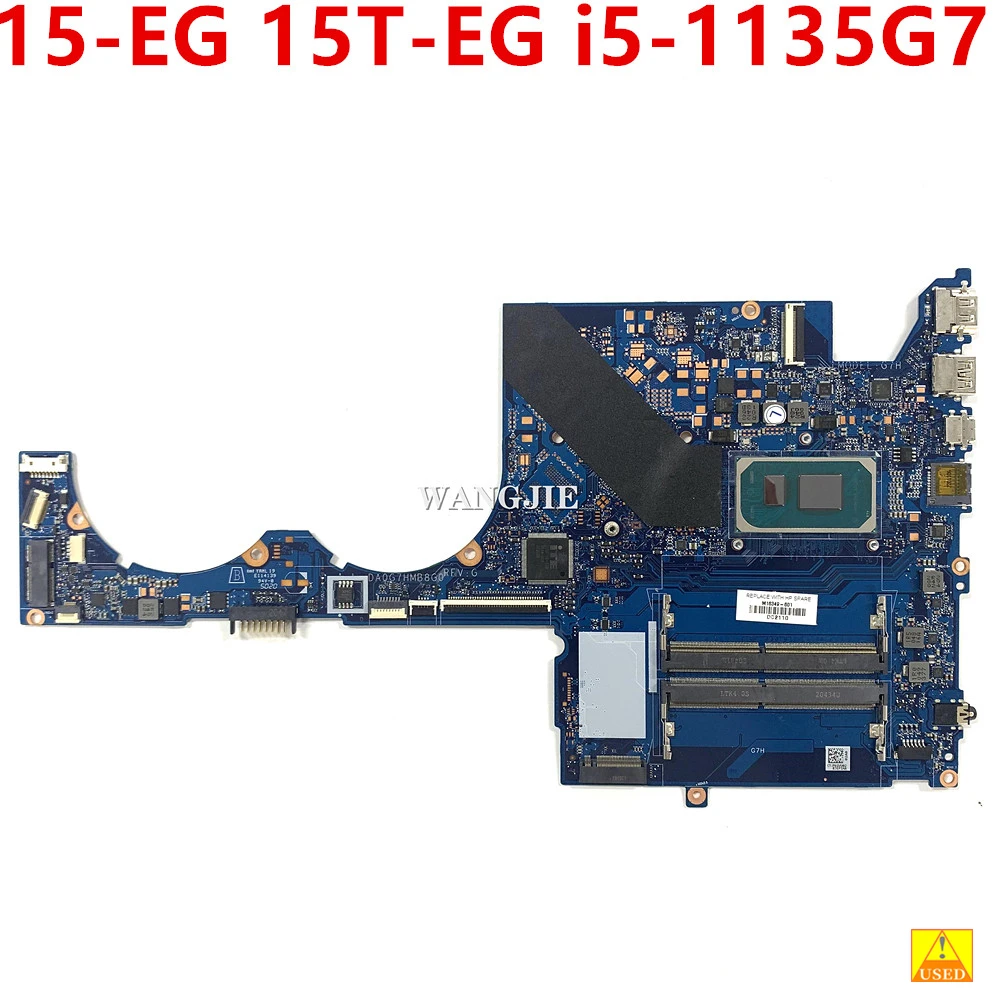 Laptop Motherboard DA0G7HMB8G0 M16349-001 M16349-601 FOR HP 15-EG 15T-EG SRK05 i5-1135G7 100% Fully Tested and Works