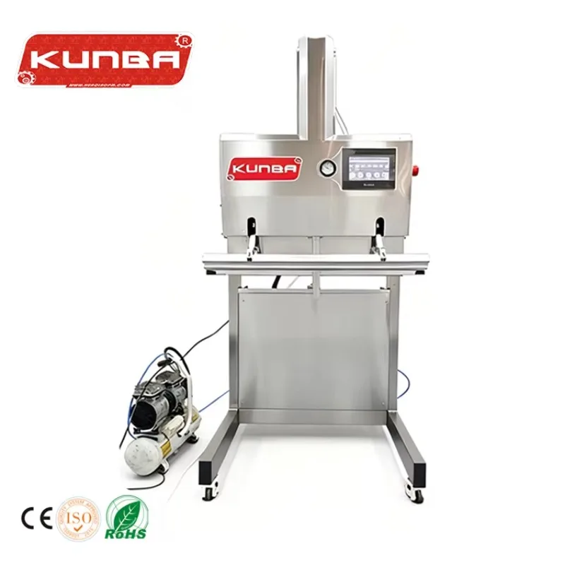 DZ-800L Automatic External Vacuum Sealing Bagging Packing Sealer Machine For Commodity Case Powder Grain Seed Pellet Pet