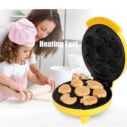 220V Mini electric Waffles Maker Bubble Egg Cake Oven Breakfast Waffle Machine Egg Cake Oven Pan Eggette Machine Mini Waffle Pot