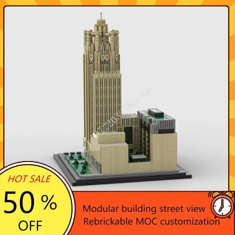 2439 قطعة 550 مقياس وحدات MOC مخصص عرض الشارع نموذج الإبداعية لغز لتقوم بها بنفسك مخصص لغز لعبة مجسمة هدية #3