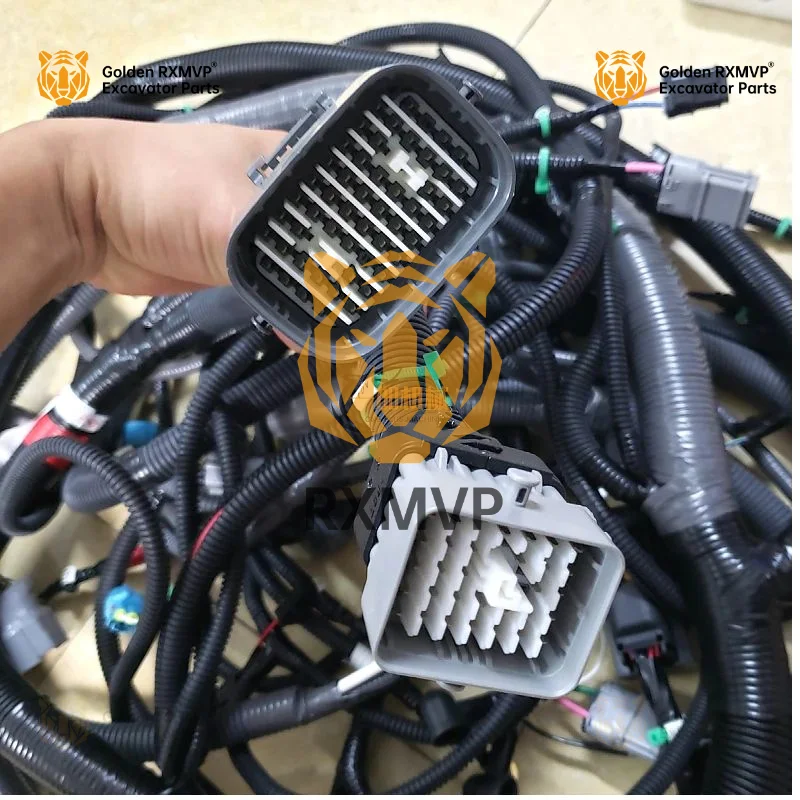 Excavator Hitachi zax200 210 240 270-3 electronic injection hydraulic pump wiring harness, all internal and external wiring