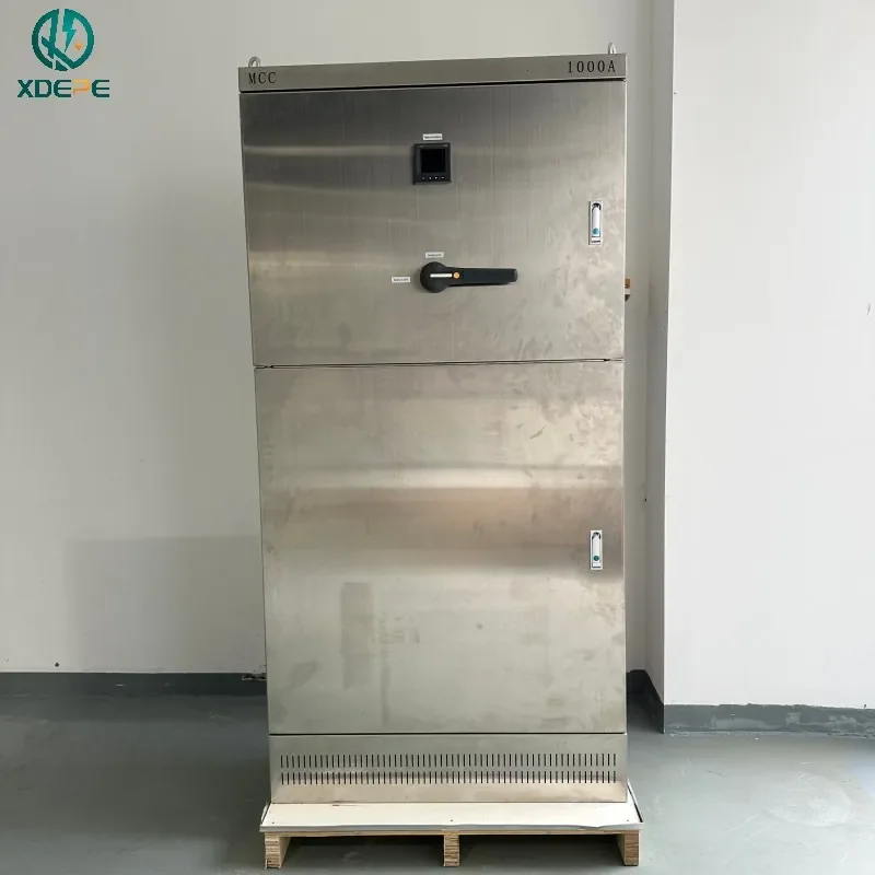 1000A Mcc Distribution Cabinet Low Voltage Control Panel for Manufacturing Line