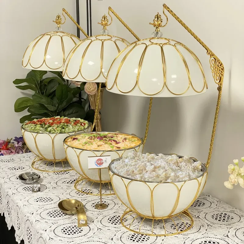 2026 Hot Sale 8L Elegant Insulator for Hotel Buffet Food Warmer Set for Wedding Tableware and Event Catering Equipment