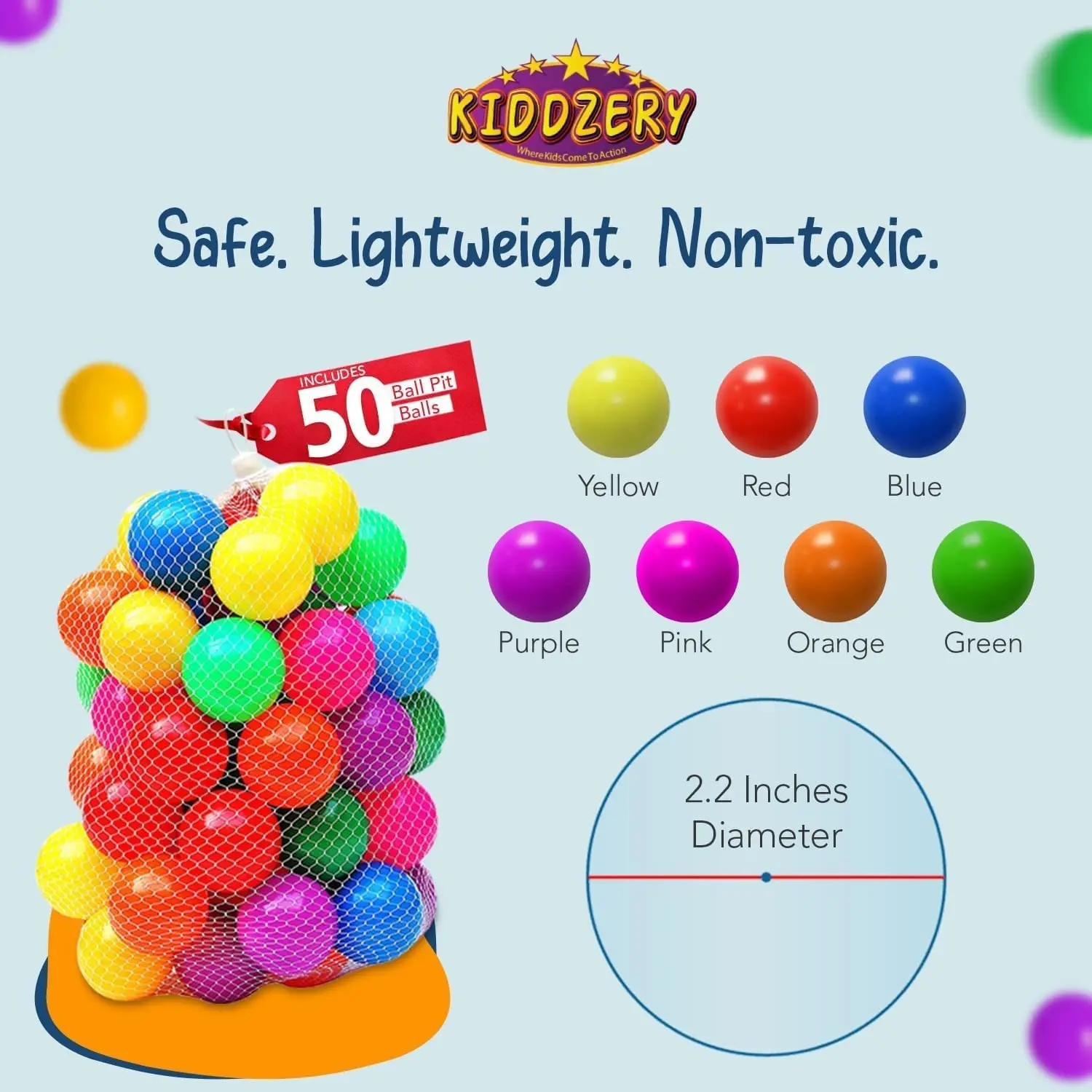 Tienda de juegos para niños con 50 pelotas, combinación de túnel y piscina de pelotas de 3 piezas, juego emergente para interiores/exteriores con paneles de malla y bolsa de transporte