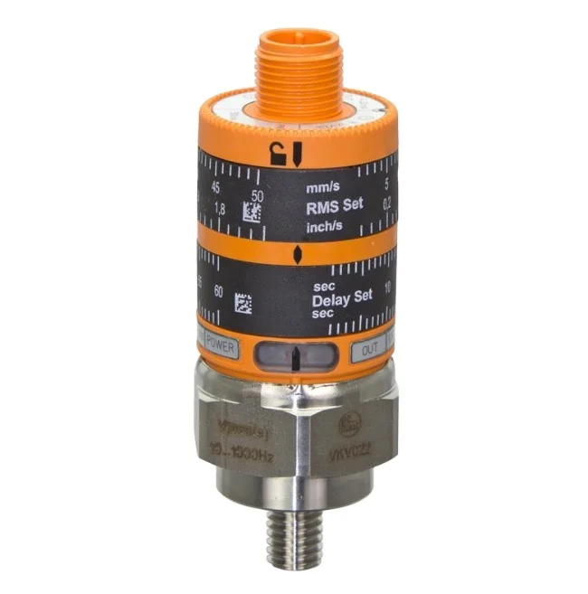 Industrial Vibration Sensorr Ifm Electronic VKV021 Vibration With Intuitive Switch Point Setting