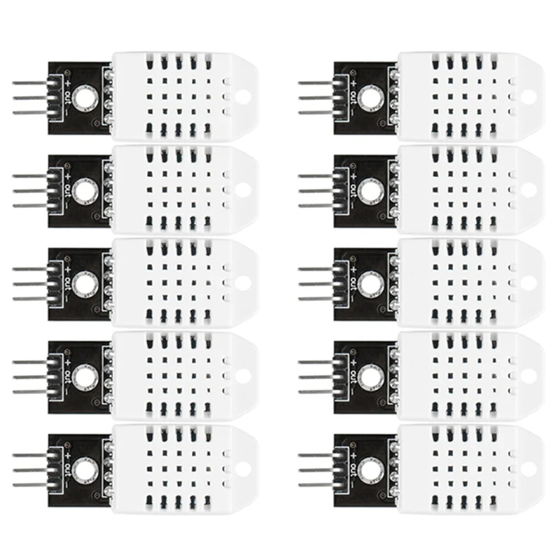 10 PCS for Digital Temperature and Humidity Sensor Temperature and Humidity Module Electronic Building Blocks