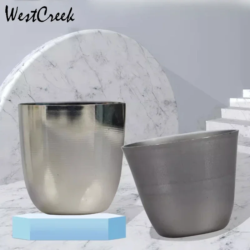 WESTCREEK 30ml 50ml nickel crucible with cover Alkali resistance and corrosion resistance Ni Co Cauldron NI pot