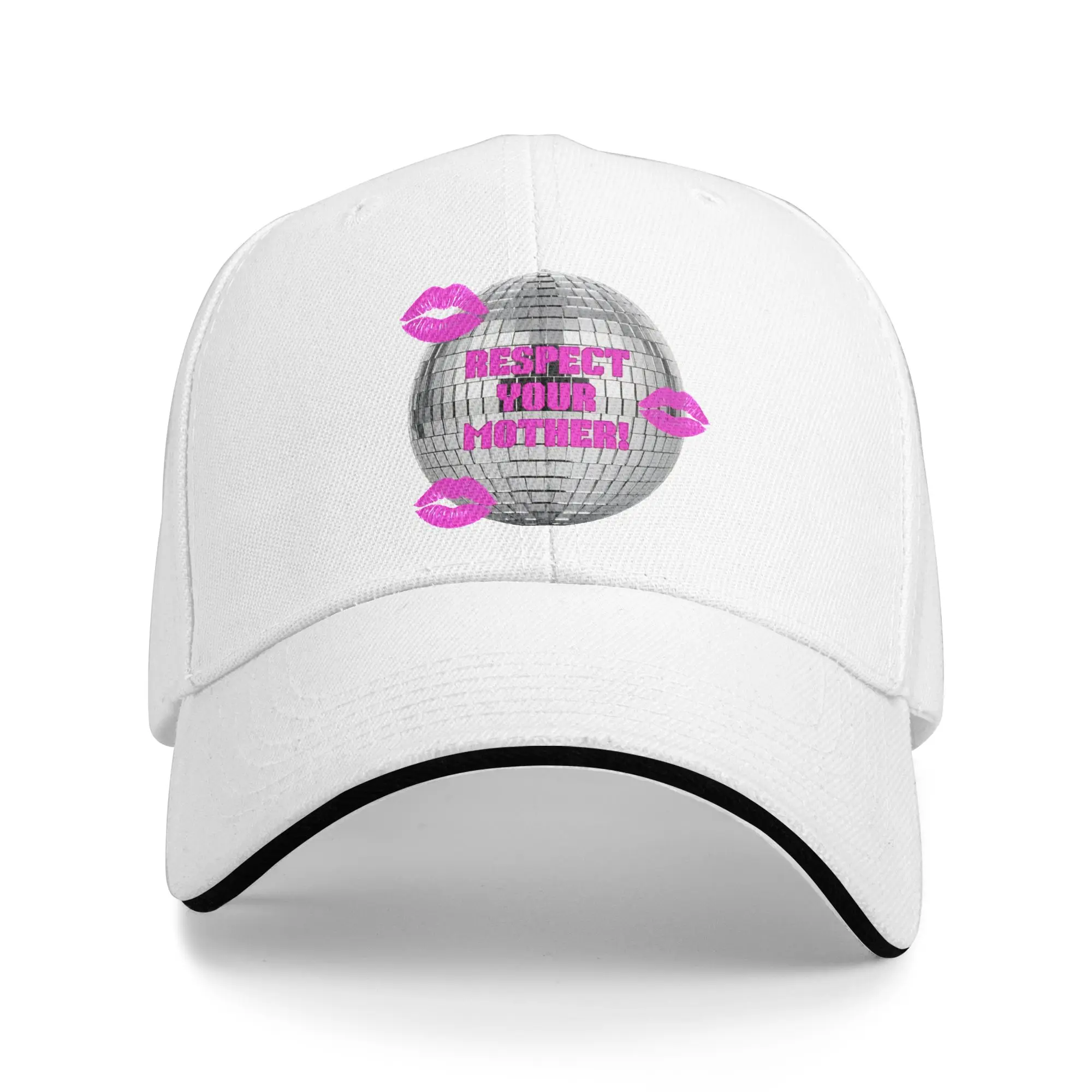 Harrys Styles Respect Your Mother!  Baseball Caps Hip Hop  Sandwich Cap Unisex Adjustable Dad Hat Outdoor