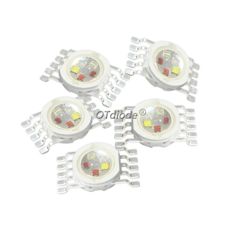 10-50pcs High Power LED Chip RGB RGBW RGBWW RGBWY RGBWYV 3W 9W 12W 15W 18W LED Stage Lamp Molding Light Colorful Light Source