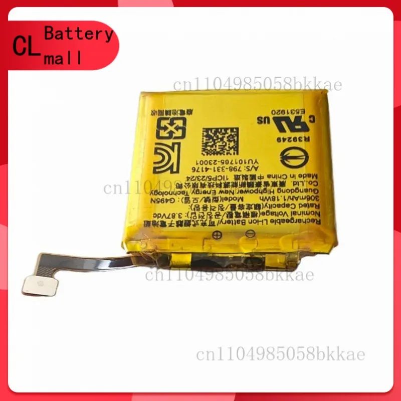 High Quality NEW G495N Rechargeable Battery 306mAh 3.87V For Google Pixel Watch 2 Watch