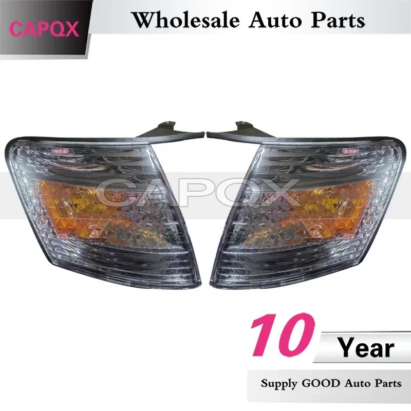 CAPQX 1Pair Front Turn Signal Lamp For TOYOTA CRESTA GX100 JZX100 96-01 Corner Light Headlight Marker Lamp Side Fender Lights