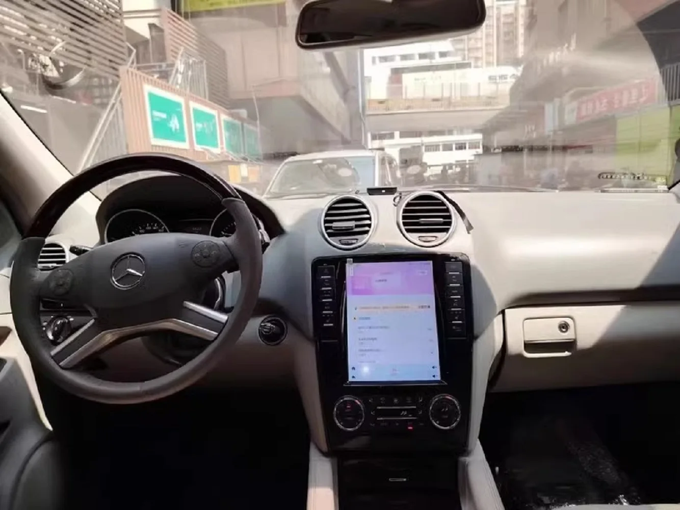Android14 Car Radio For Mercedes Benz GL 350 2005 2006 2007-2011 9.7inch Screen Carplay Multimedia Video Player GPS Navigation