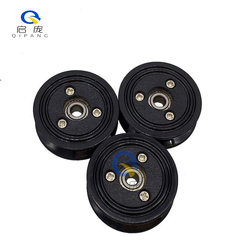 1002 Combined Threading Wheel Guide Roller Ceramic Plastic 30mm Wire Textile Tension Gun Pay-Off Stand