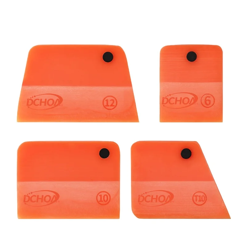 DCHOA Magnetic PPF Squeegee Rubber Scraper for Paint Protection Film Installation Car Wrapping Window Tint Tools