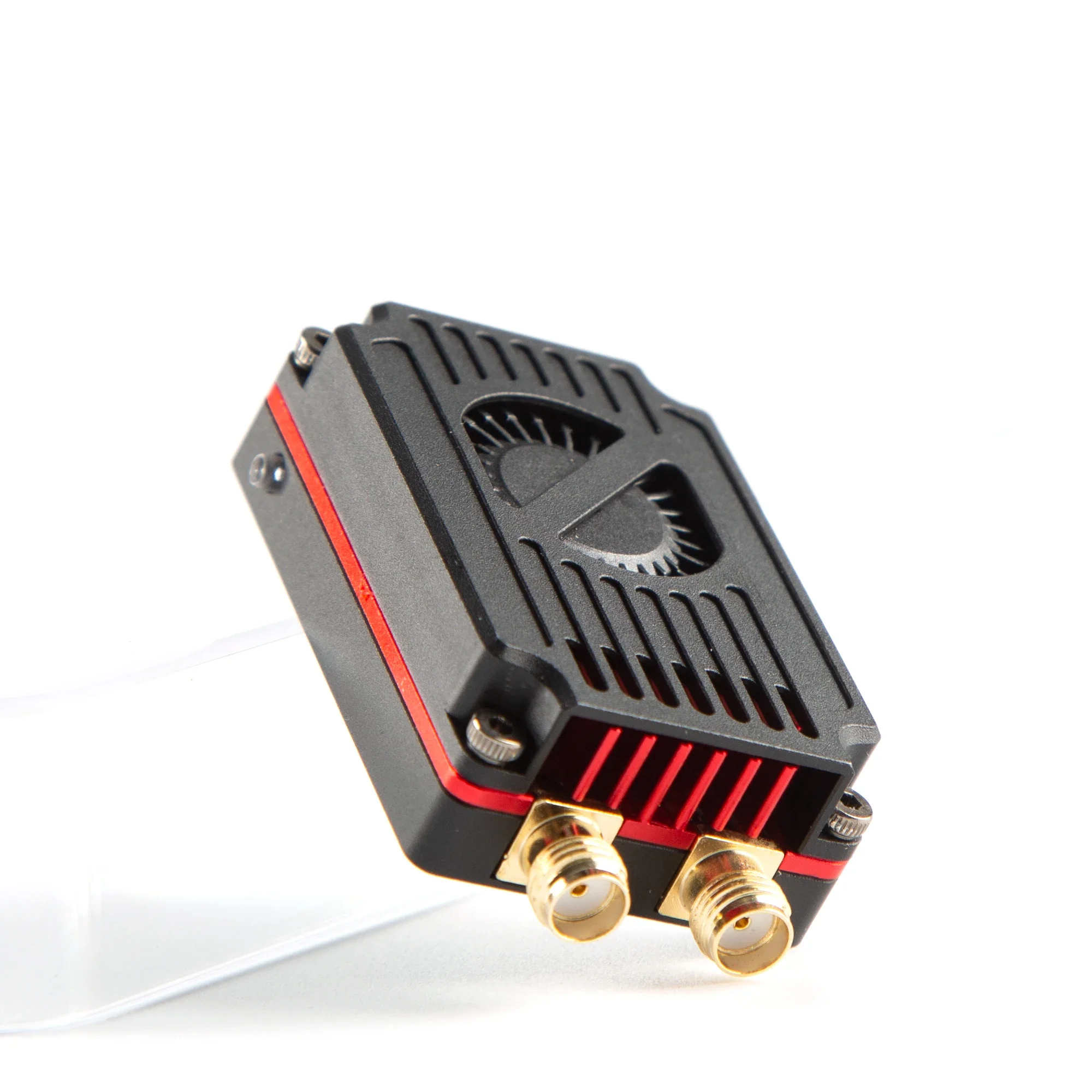 RUSHFPV 1.3G/3.3G DUAL BAND 4W VTX z anteną SMA, 32-kanałowy moduł nadajnika DC 7-30V do quadrocopterów/drone'ów FPV dalekiego zasięgu