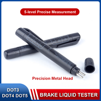 Brake Fluid Tester Oil Quality Diagnostic Tools LED Indicator Auto Liquid Testing Pen Automotive Brake Oil Replacement Tester