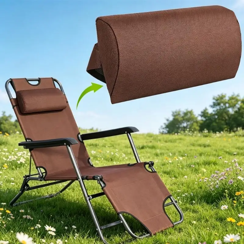 Pack Of 2 High Elastic Sponges Cushions with Ergonomic Design & Removable Cover Soft Fabric Headrest Pillows for 87HA