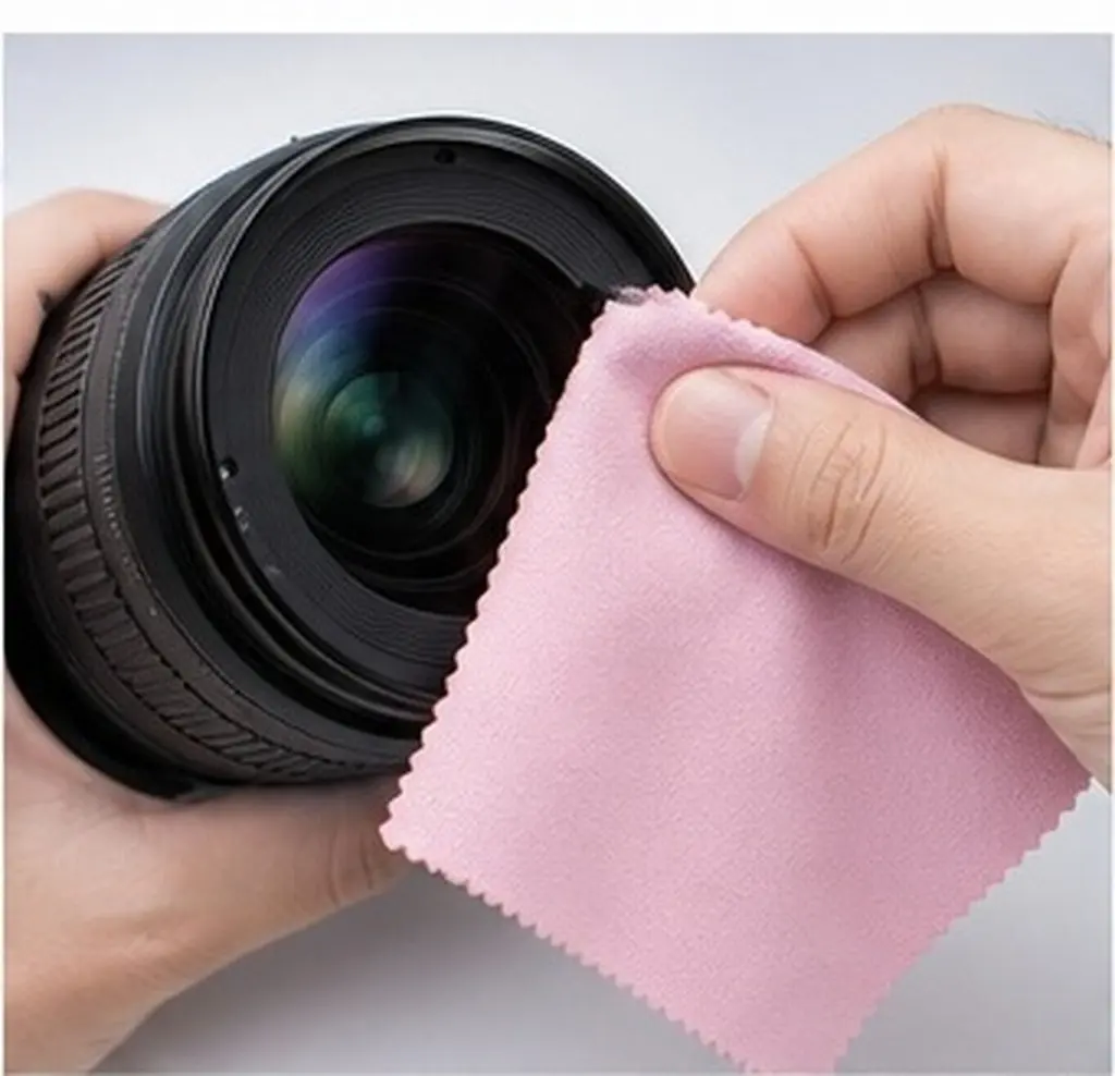 25Pcs Cleaning Microfiber Cloths Eyeglasses Lens Dry 17.5x14.5cm for Sunglasses Camera Screen Cell Phones Music