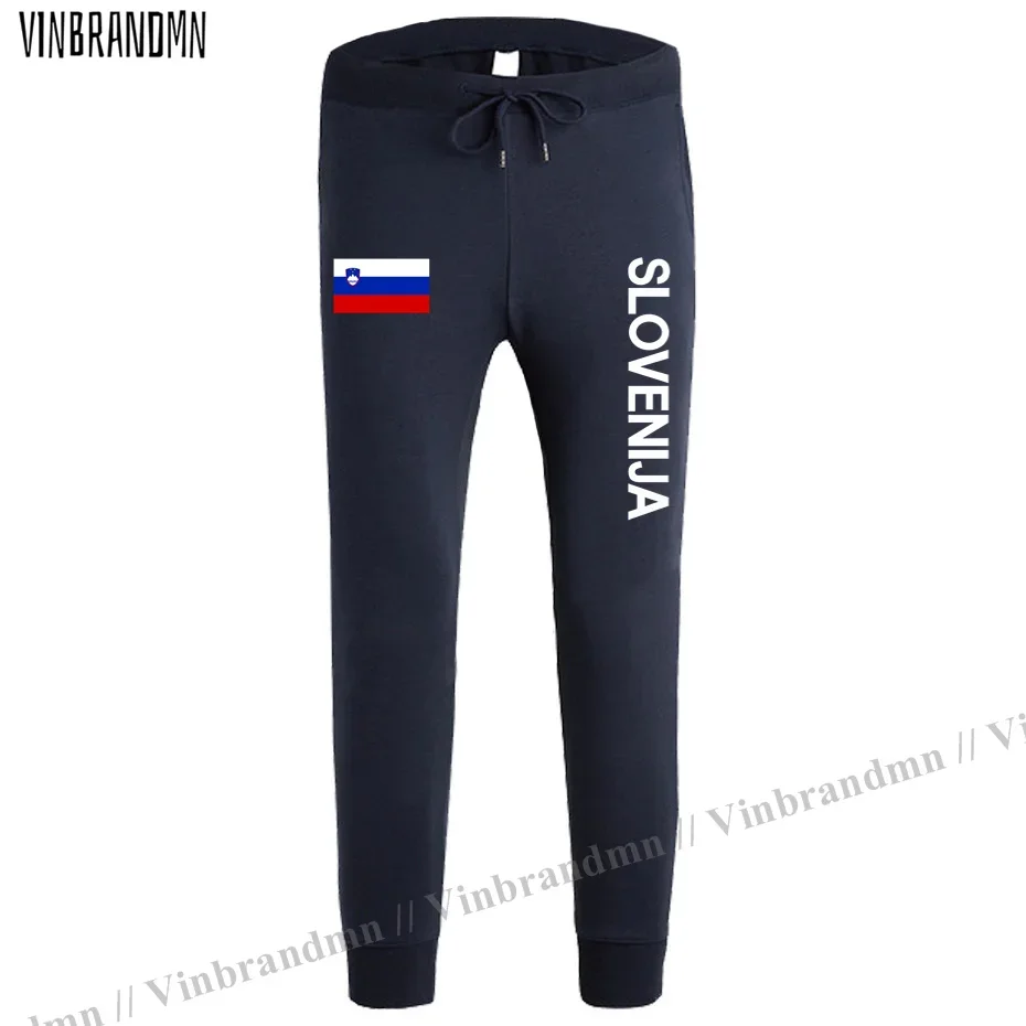 Slovenia Slovene SVN Slovenija SI Mens Pants Joggers Jumpsuit Sweatpants Track Sweat Fitness Fleece Tactical Casual Nation NEW