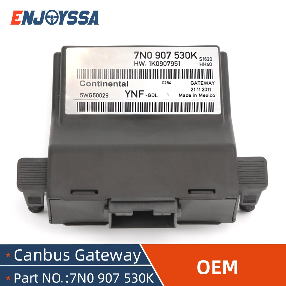 7N0907530K Original PQ Canbus Gateway Data Bus Diagnostic Interface 20 Pins For VW For AUDI For Skoda 7N0 907 530K
