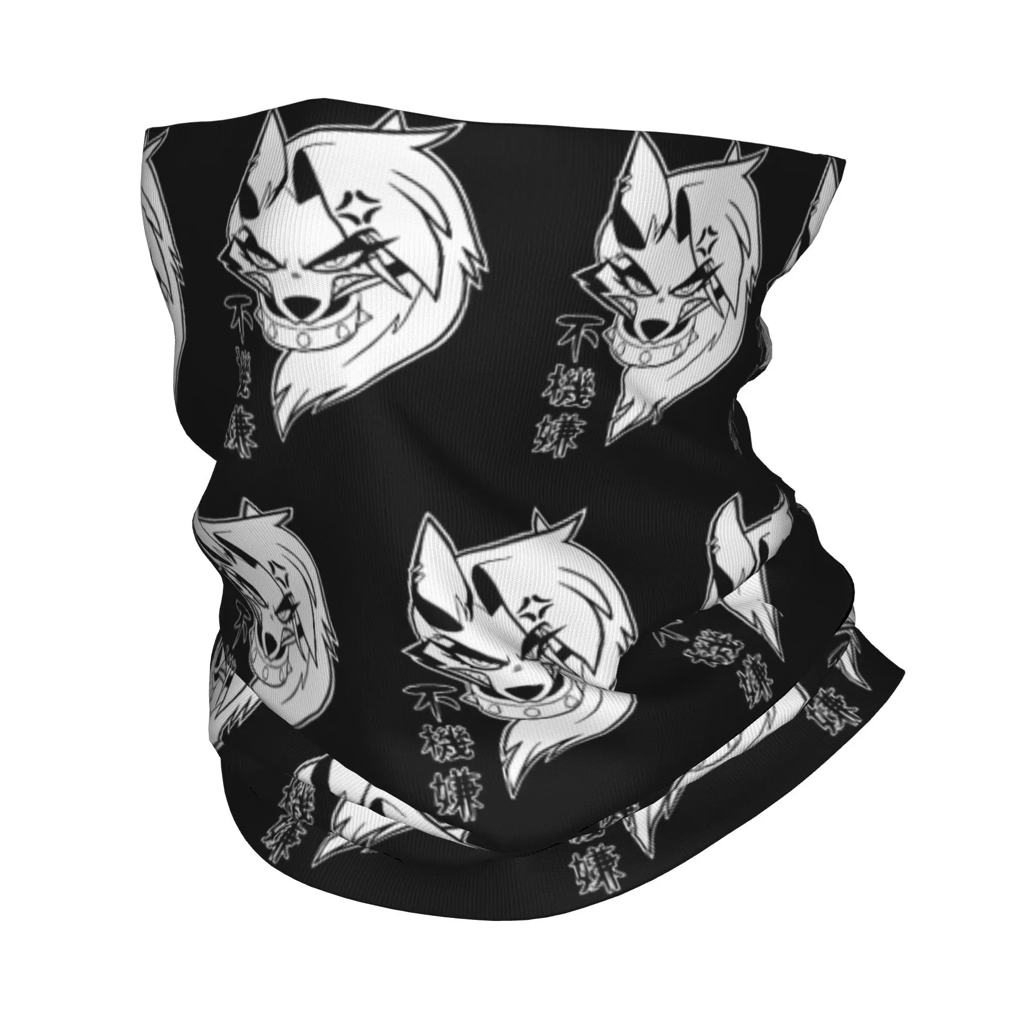 

Loona бандана, гетры с принтом Helluva Boss, аниме, шарф, универсальный велосипедный шарф для верховой езды, унисекс, для взрослых, моющийся