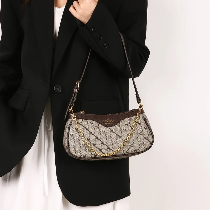 حقيبة كروس فريدة من نوعها راقية للنساء ذات سعة كبيرة من الجلد بتصميم عصري باريس #1