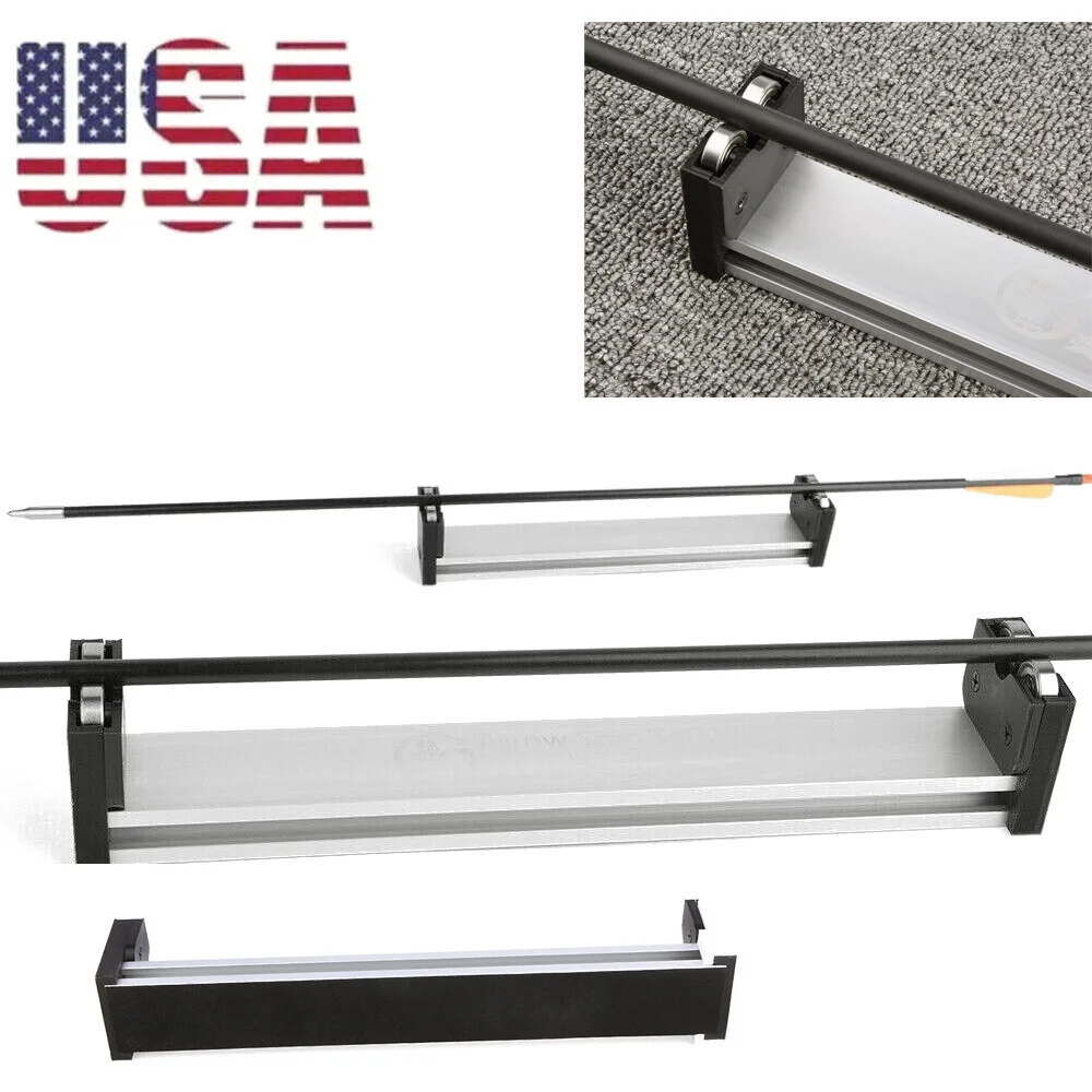 

Arrow Straightness Tester Durable Aluminum Alloy Arrow Balance Measuring Instrument for Bow Hunting Target Shooting