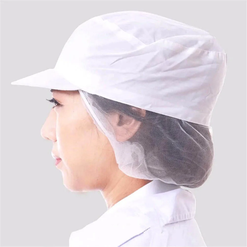 Chef Bakers Hygiene Dust-proof Snood Hat Chef Cap Bouffant