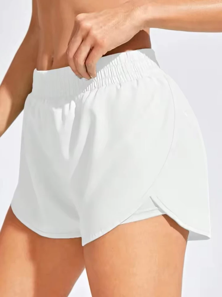 

Yoga Shorts Women Fitness Elastic Running Workout Short Leggings For Ladies Gym Sport Shorts Fitness Sportwear
