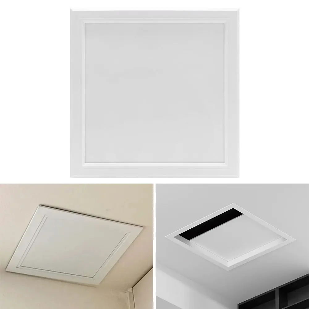 

Door Latch White Access Panel Door Plastic Removable Opening Flap Cover Plate Wall Access Doors Doors Wall Ceiling