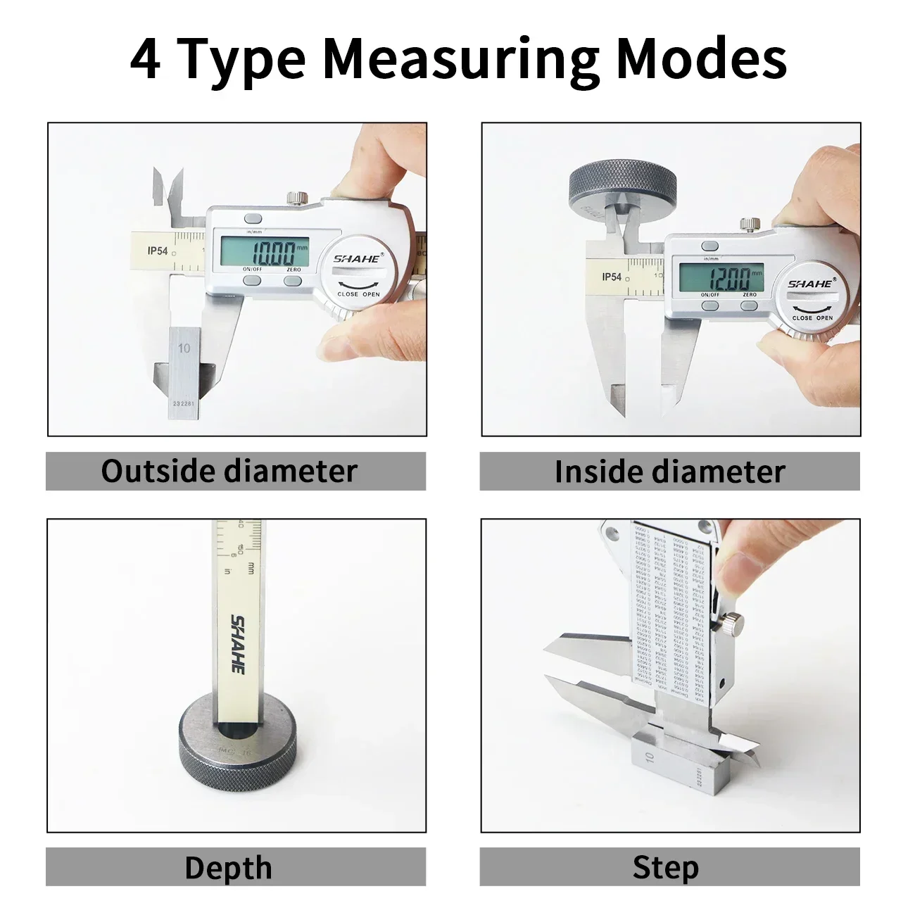 SHAHE 0.01 mm 300 mm Digital Caliper Electronic Vernier Caliper 300 mm Paquimetro Calibrador Digital Measuring Instruments