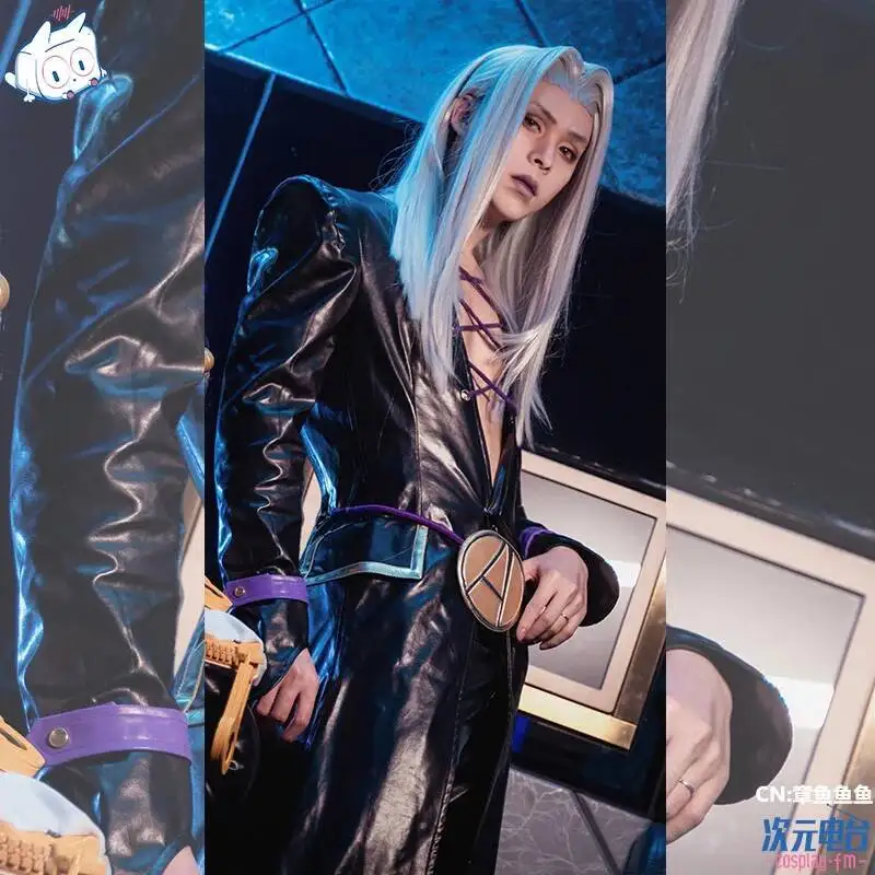 ليون أباتشيو جوجو مغامرة غريبة الرياح الذهبية تأثيري حلي الهالوين