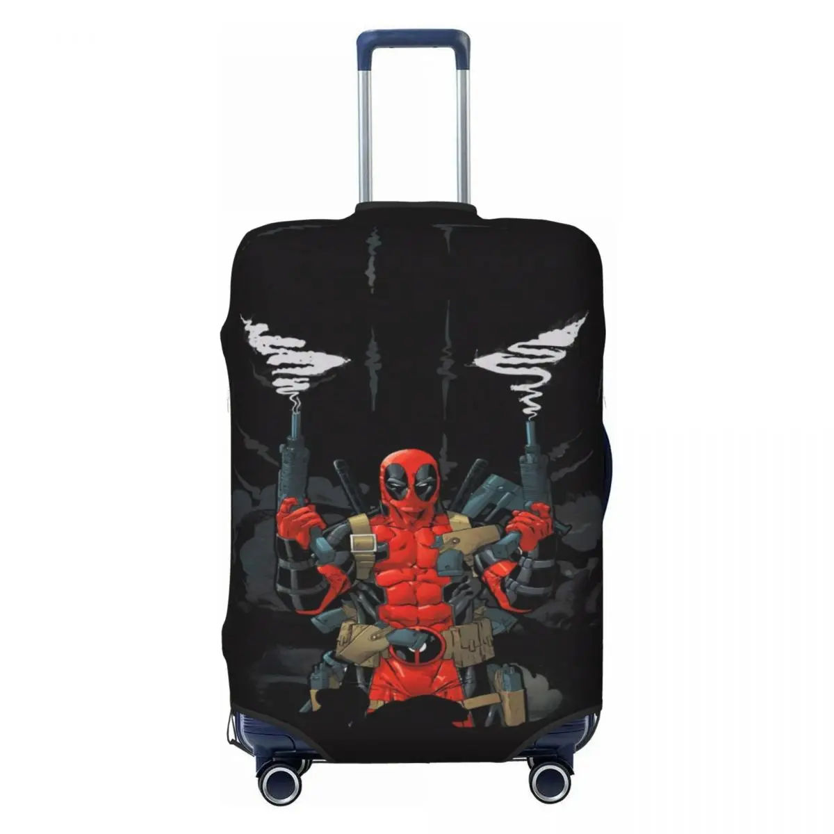 

Custom Deadpool Movie Luggage Cover Elastic Travel Suitcase Protective Covers Fits 18-32 Inch