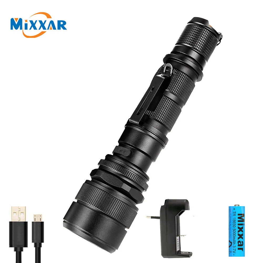 

Z40 Portable mini 8000LM XM-L2 Zoomable Led flashlight police tactical torch bicycle lamp Lanterns ZOOM Hunting Camping lighting