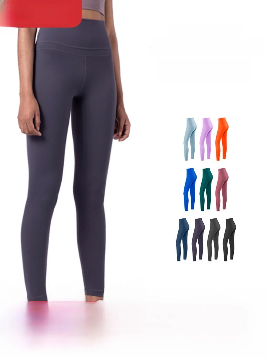 High Waist Fitness Pants Women's Naked Sensation Quick Dry Tight Running Pants MONTIEL Brand Summer Collection Nylon Spa